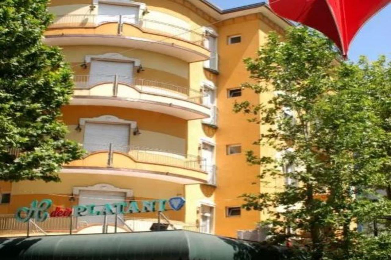 Hotel Dei Platani Rimini Eksteriør bilde
