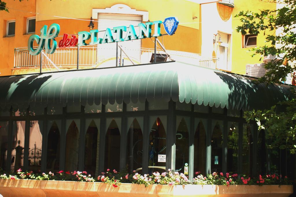 Hotel Dei Platani Rimini Eksteriør bilde