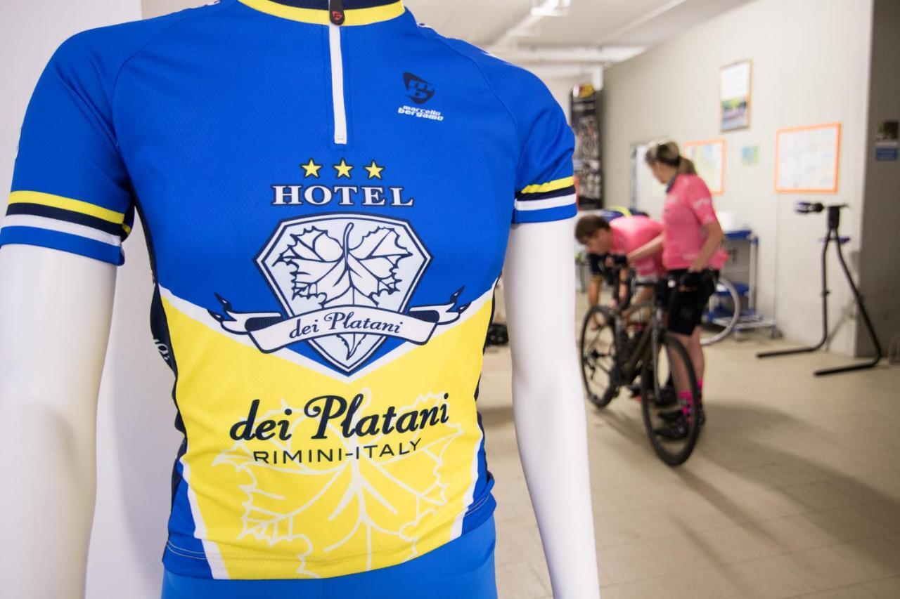 Hotel Dei Platani Rimini Eksteriør bilde